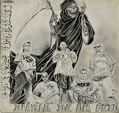 LP Câmbio Negro – Diário De Um Feto - 1995 - Raro