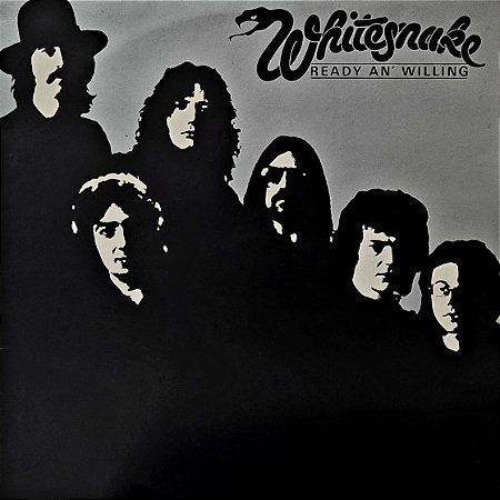 LP Whitesnake – Ready An' Willing - UK - 1980
