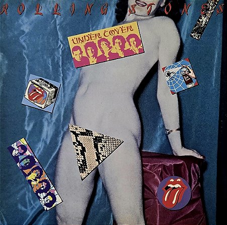 LP Rolling Stones – Undercover - 1983