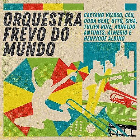 LP Orquestra Frevo do Mundo ‎– Orquestra Frevo do Mundo, Vol. 1