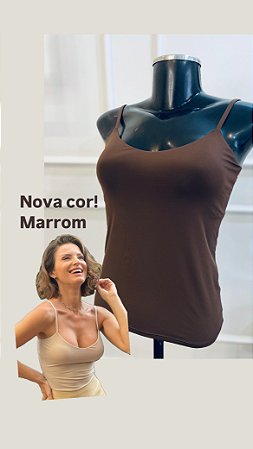 Camisete Lua - Marrom