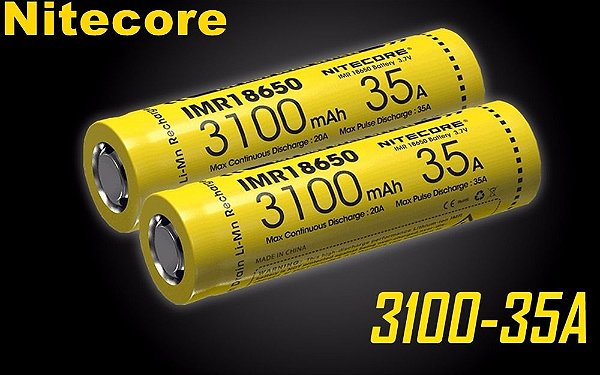 Bateria Nitecore  Imr18650 3100Mah 35a