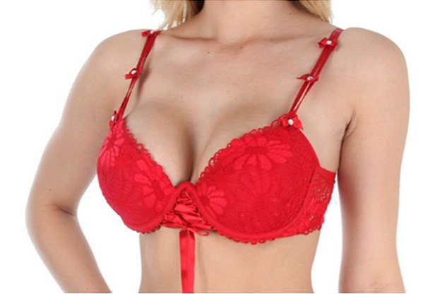 Conjunto em renda chantal com detalhe em fita de cetim aime lingerie