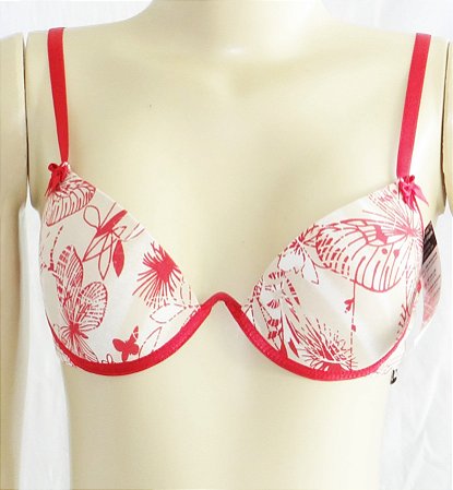 Conjunto estampa borboletas bojo bolha aime lingerie