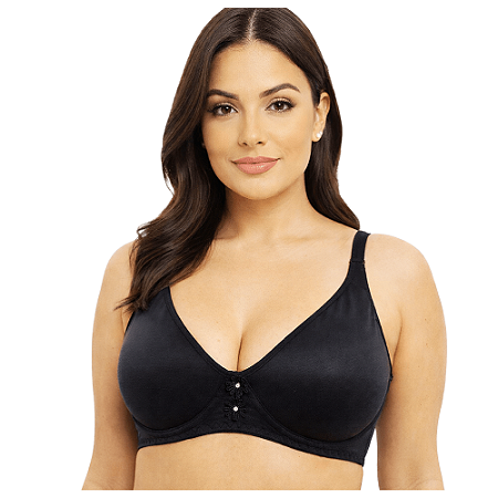 Sutiã Com Aro Sem Bojo Sustentação Firme e Modelagem Natural