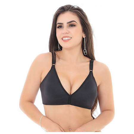 Sutiã Reforçado Sem Bojo Sem Aro Sustentação Confortável
