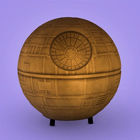 LUMINÁRIA DEATH STAR - STAR WARS