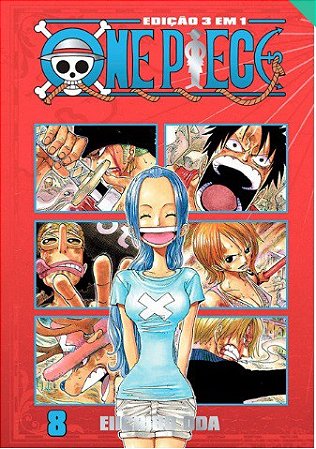 One Piece 3 Em 1 Vol. 08