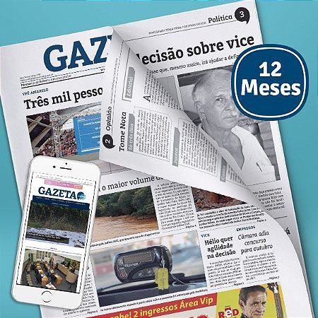 Assinatura Impressa + Assinatura Digital - 12 meses