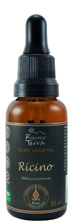 Óleo Vegetal de Rícino 100% Puro - 30ml