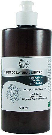 Shampoo Neutro 500ml - Nova fórmula - Certificado IBD