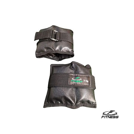 Tornozeleira 3-Kg Par Capota Marítima/ Velcro + fita c/ Fivela