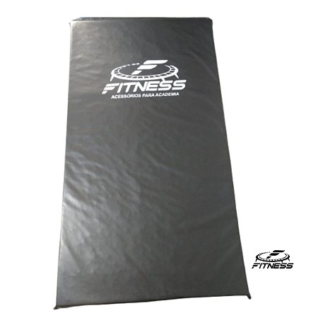 Colchonete 90x50x3 cm AG-D80 Revest. Corino Superior Seda Preto