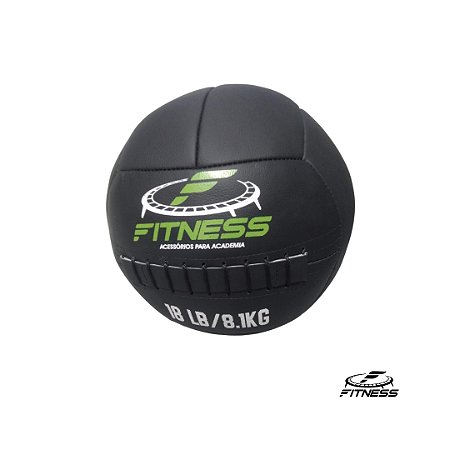 Wall Ball Couro 18Lb/8,1Kg Profissional