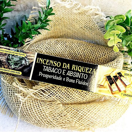 Incenso da Roqueza - Tabaco e Absinto