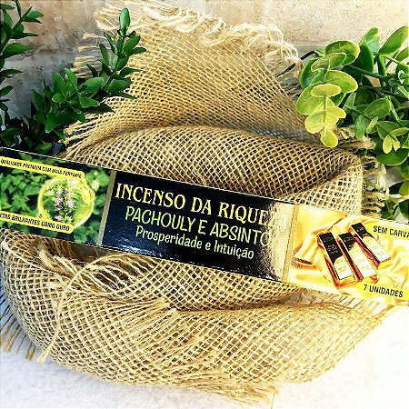 Incenso da Riqueza - Pachouly e Absinto