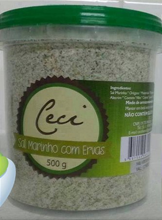 SAL MARINHO COM ERVAS - 500g