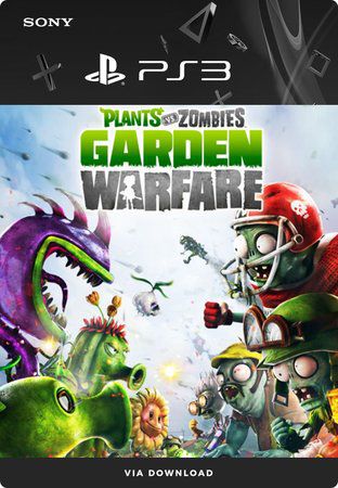 Plants Vs Zombies Garden Warfare Ps3 Midia Digital Nova Era