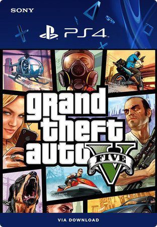 GTA 5 - Grand Theft Auto V PS4 Mídia Digital - Nova Era Games Loja de Jogos  Digitais