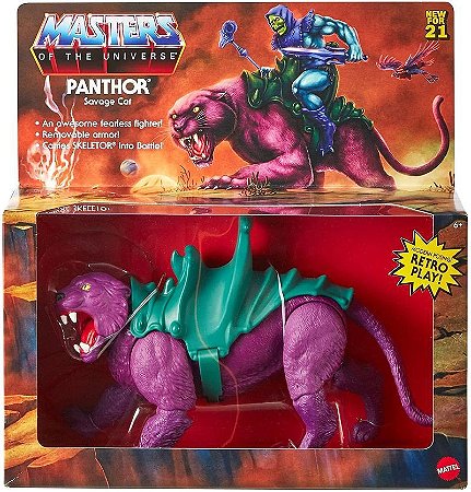 Figura Articulada Masters Of The Universe Panthor Flocked