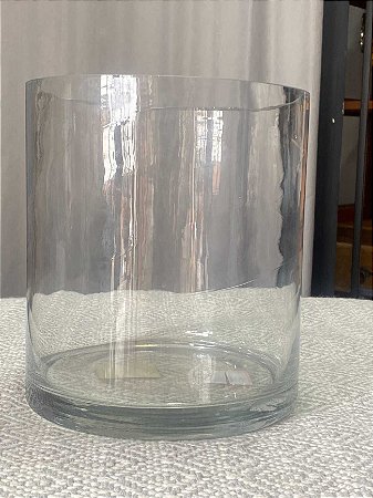 Vaso de Vidro Transparente