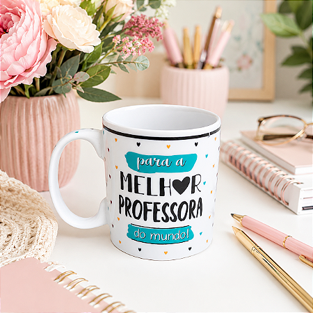 Caneca Branca Professores Sortida