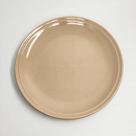 Prato Raso Rose c/ detalhe na borda