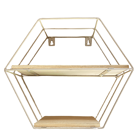 Prateleira Decorativa de Metal