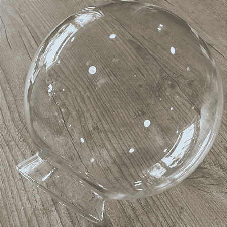 Globo Terrario de Vidro sem Tampa