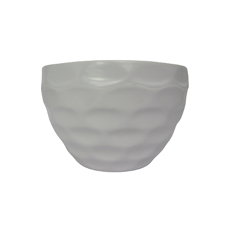 Vaso de Melamina Redondo com Relevo