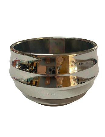 Cachepo para Plantas Prata