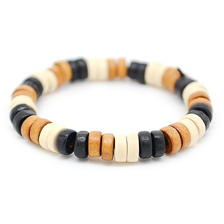 Pulseira Contas de Madeira - Acessórios Masculinos - Muchachos | Urban  Accessories