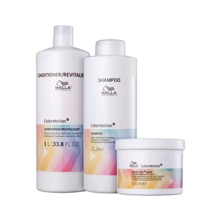 Kit Color Motion Shampoo + Condicionador 1000ml  + Másk 500G