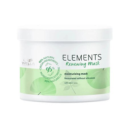 Máscara de Tratamento Wella Elements Renewing Mask 500ml