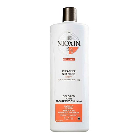 Shampoo Nioxin 4 Hair System Cleanser 1000ml