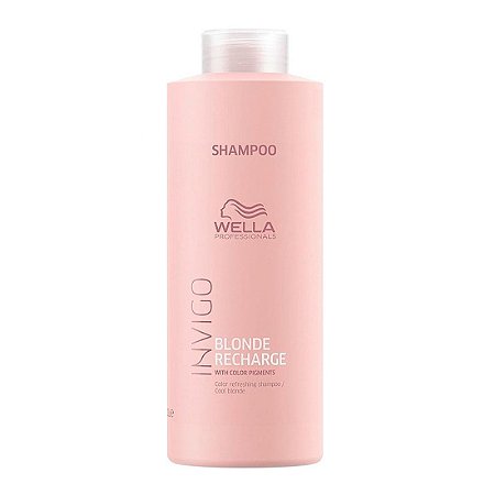 Shampoo Cool Blonde Recharge De 1 Litro Wella Professionals