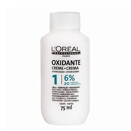 Oxidante Creme 6% 20 Volumes 75ml - L'Oréal Professionnel