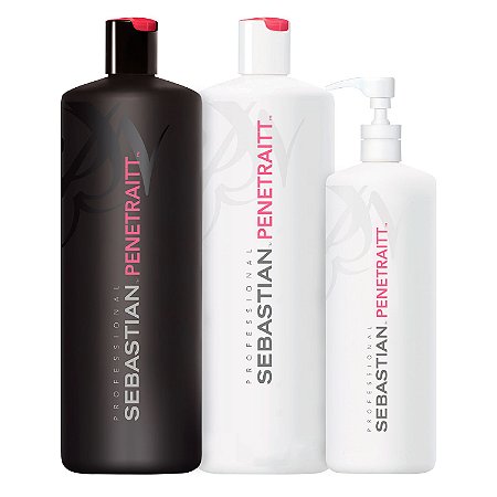 Kit Sebastian Penetraitt Shampoo E Cond De 1L E Mask De 500G