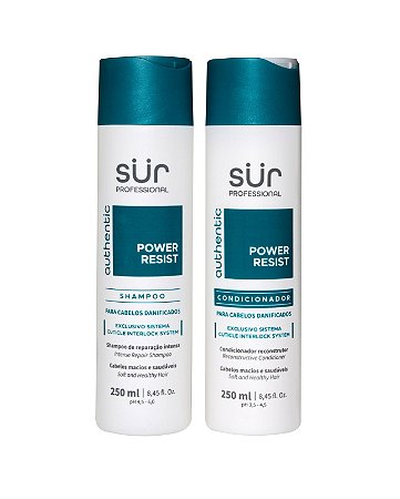 Kit Shampoo + Condicionador 250ml SUR Power Resist