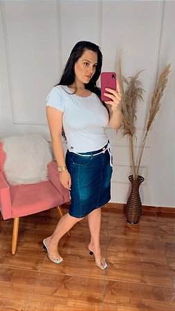 Saia Jeans