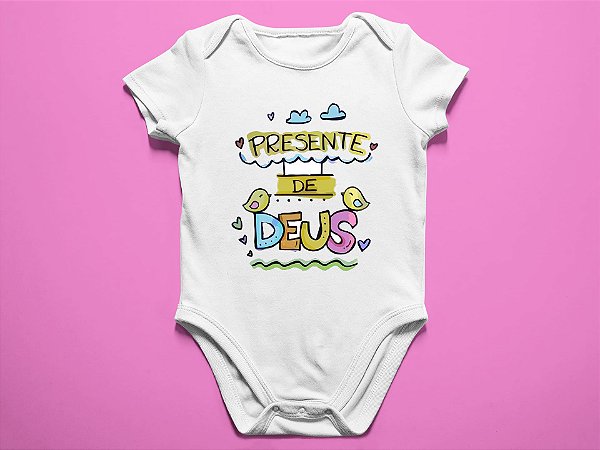 Body Infantil Presente de Deus