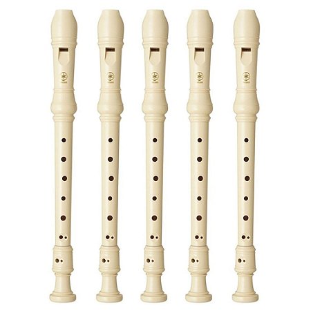 Flauta Yamaha Doce Barroca YRS-24B (5 unidades)