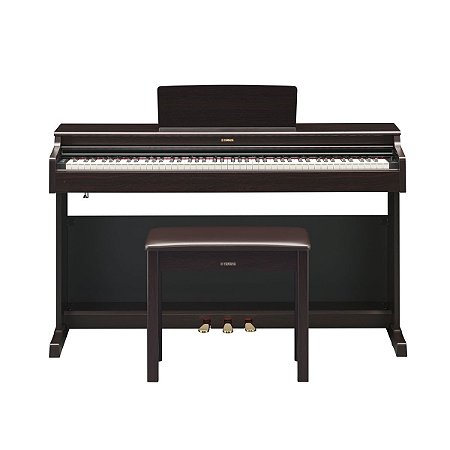 Piano Digital Yamaha Arius YDP164 R Marrom