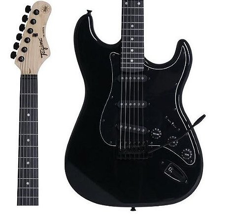Guitarra Tagima Woodstock TG-500 BK Preta