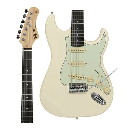 Guitarra Tagima Woodstock TG-500 OWH Branco Olimpico TG500