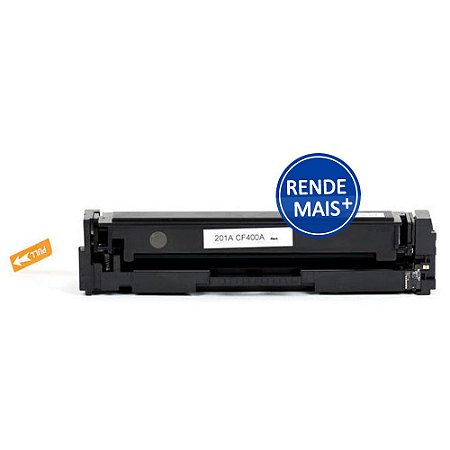 Toner HP M252dw | 201X |CF400X LaserJet Pro Preto Compatível para 2.800 páginas