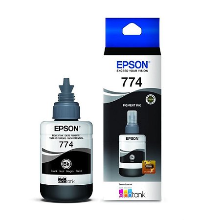 Tinta Epson L1455 EcoTank | 1455 | T774120 Preta Original 140ml