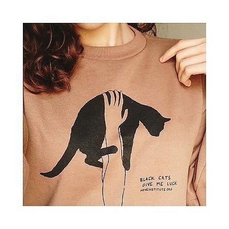 moletom para carregar gato