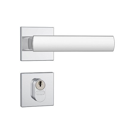 Fechadura Stam 803/35 Externa (G) RQ1 Quadrada Cromado