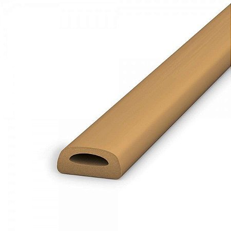 Veda Frestas Médias Marron Claro 6 Metros 4x9mm Comfort Door